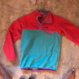 Patagonia fleece pullover jacket
